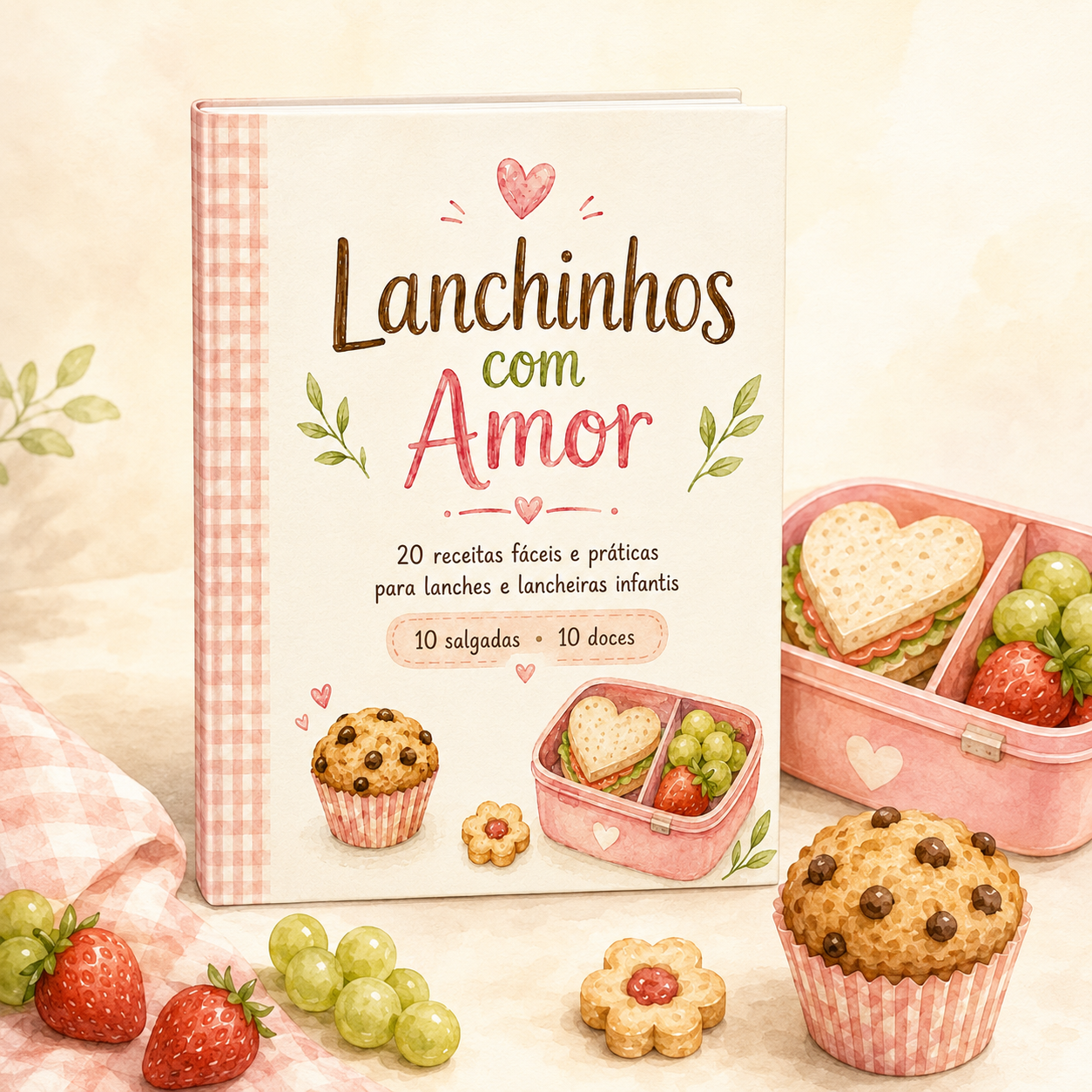 Produto digital Lanchinhos com Amor